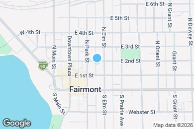 Map image of the property - 216 E 2nd St