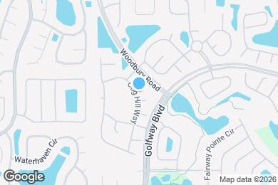 Map image of the property - 13104 Jupiter Hills Ct