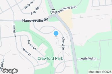 Map image of the property - 5143 Cheryl Dr