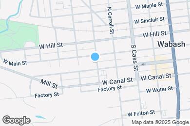 Map image of the property - 158 S Fisher St