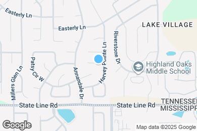 Map image of the property - 7473 Beauregard Cove