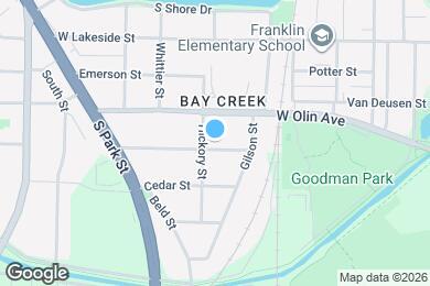 Map image of the property - 530 Spruce St