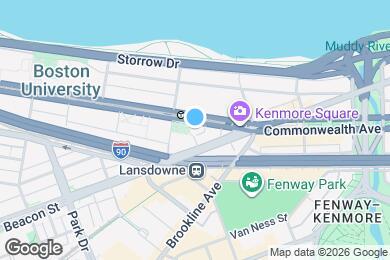 Map image of the property - 580 Commonwealth Ave