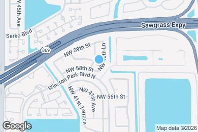 Map image of the property - 5831 NW 40th Ln