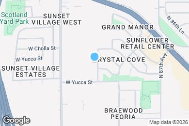 Map image of the property - 11328 N 89th Dr