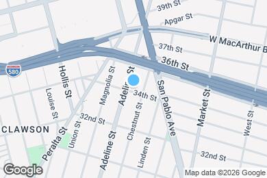 Map image of the property - 1128 34th St