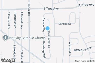 Map image of the property - 3210 Black Forest Ln