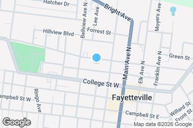 Map image of the property - 212 Washington St W