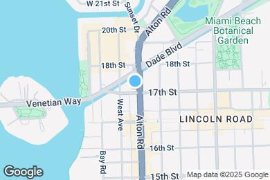 Map image of the property - 1700 Alton Rd