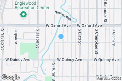 Map image of the property - 4195 S Galapago St