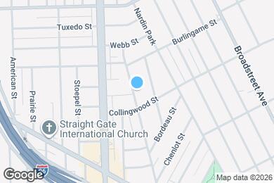 Map image of the property - 11344 Belleterre Ave