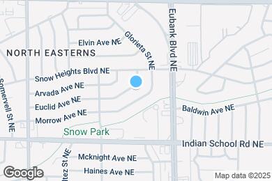 Map image of the property - 9712 Euclid Ave NE