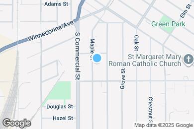 Map image of the property - 614 Maple St