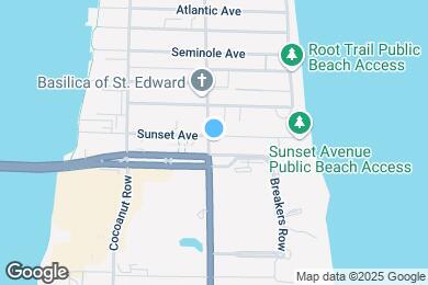 Map image of the property - Sunset Ocean House