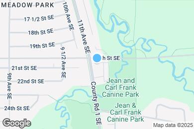 Map image of the property - 2012 11th Ave SE