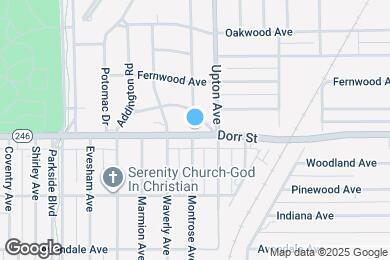 Map image of the property - 1924 Dorr St