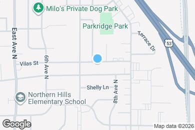 Map image of the property - 726 Vilas St