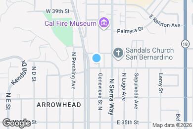 Map image of the property - Avalon Court