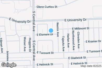 Map image of the property - 1411 E Elsmere Dr