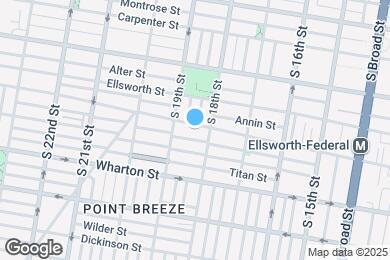 Map image of the property - 1818 Federal St