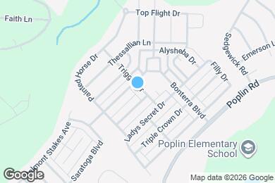 Map image of the property - 2009 Trigger Dr