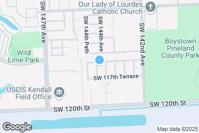 Map image of the property - 11657 SW 144th Ave