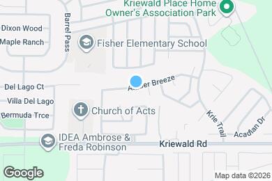 Map image of the property - 9926 Amber Breeze