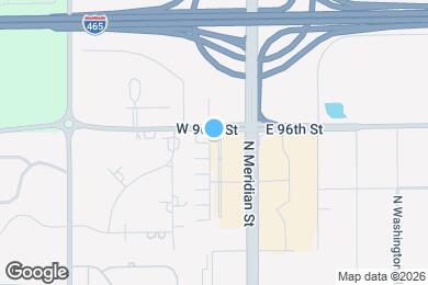 Map image of the property - 9540 Park Meridian Dr