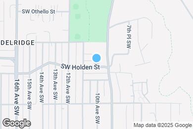 Map image of the property - 918 SW Holden St