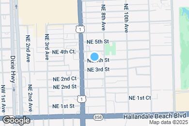 Map image of the property - 704 NE 4th St