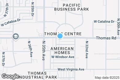 Map image of the property - 3349 W Thomas Rd