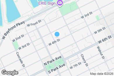 Map image of the property - 654 W 4th St