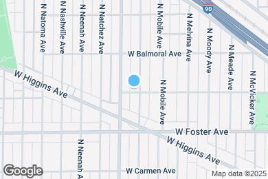 Map image of the property - 5300 N Mulligan Ave