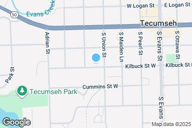 Map image of the property - 409 W Kilbuck St