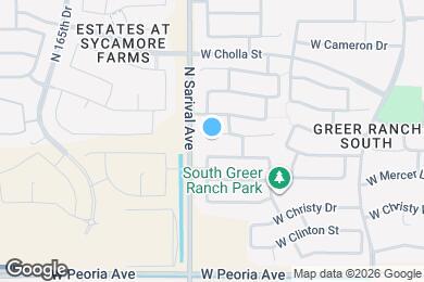 Map image of the property - 16261 W Hope Dr