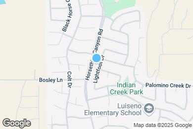 Map image of the property - 26935 Lightfoot Dr