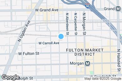 Map image of the property - 1112 W Carroll Ave