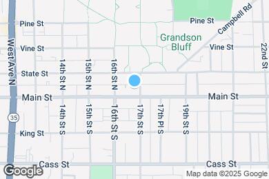 Map image of the property - 1629 Main St