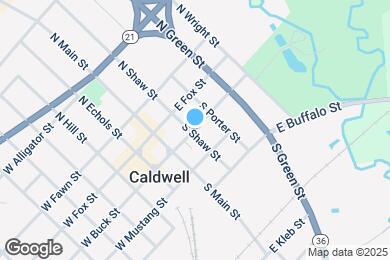 Map image of the property - 204 E Buck St
