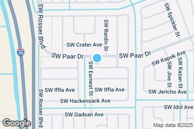 Map image of the property - 1481 SW Kamchatka Ave