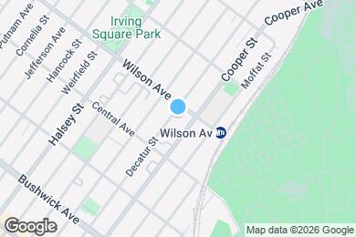 Map image of the property - 1224 Decatur St