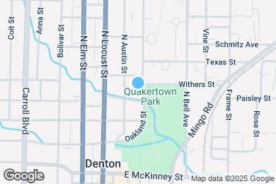 Map image of the property - 803 Oakland st