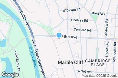 Map image of the property - 2109 W 5th Ave