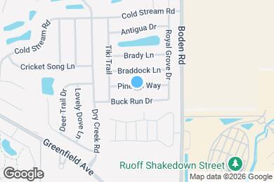 Map image of the property - 12663 Pinetop Way