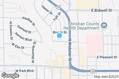 Map image of the property - 403 W Wilson St