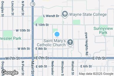 Map image of the property - 308 E 9th St