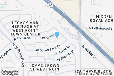 Map image of the property - 13254 W Paradise Ln
