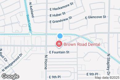 Map image of the property - 860 E Brown Rd