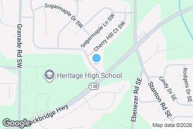 Map image of the property - 1656 Cherry Hill Rd SW