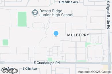 Map image of the property - 10427 E Natal Ave